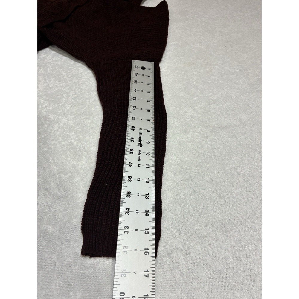 Unbranded Burgundy Women M Size Dress Long Sleeve. SKU72 - Picture 5 of 9
